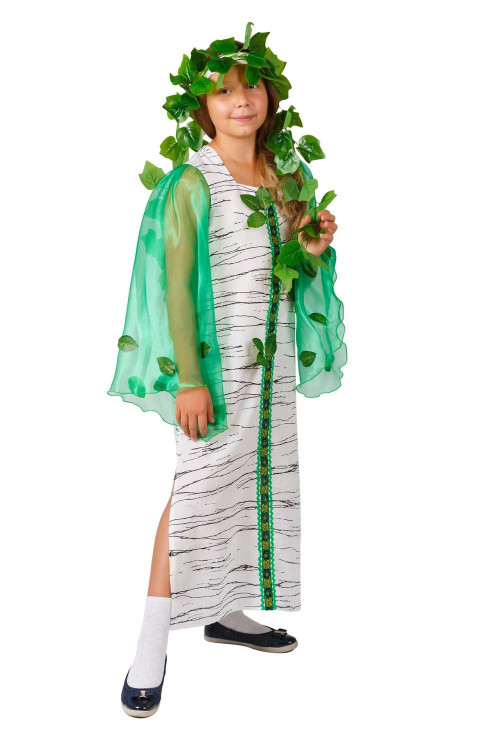 Карнавальный костюм "Берёзка" для девочки