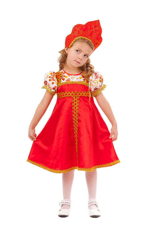Карнавальный костюм "Красна-девица" детский 