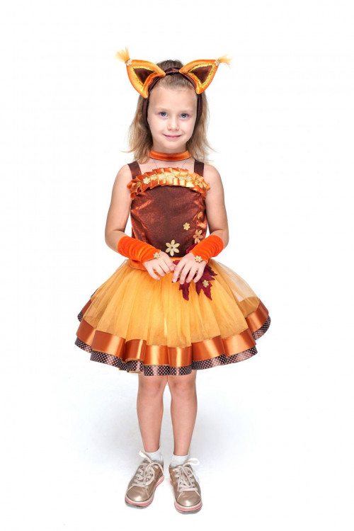 Карнавальный костюм "Белочка затейница"