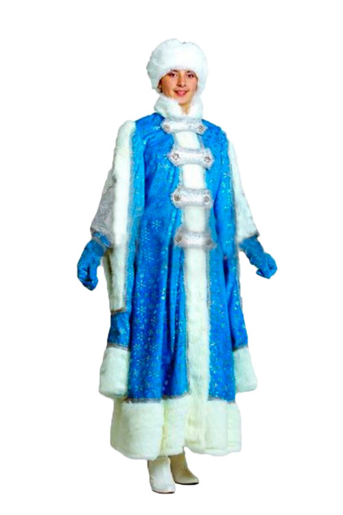 Новогодний костюм "Снегурочка боярыня" взрослый